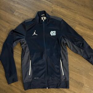 Navy blue UNC Nike/Jordan Zip up